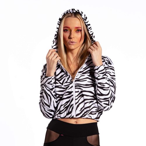 Chaqueta Iconic Print Cebra